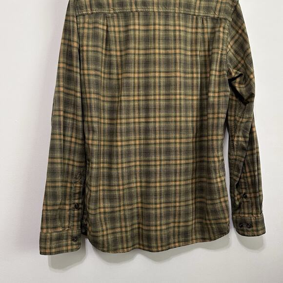 Carhartt Rugged Flex Flannel Shirt S Mens Button Front Pockets Relaxed Work - Picture 7 of 9